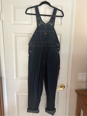 UNIONBAY Dark Blue Denim Pocket Top with Red Logo